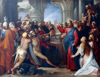 The Raising of Lazarus, by Giuseppe Cesari
