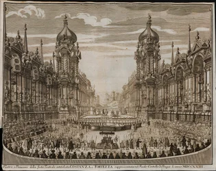 Opera Costanza e Fortezza in the Prague Castle on August 28