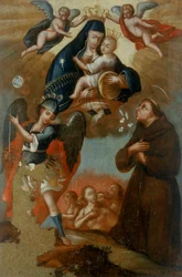 Madonna of Constantinople and Saints