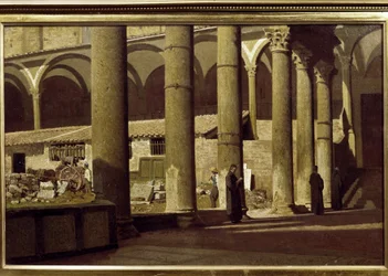 The Cloister of the Holy Cross
