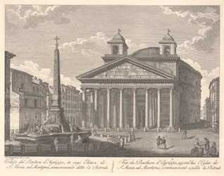 View of the Pantheon of Agrippa