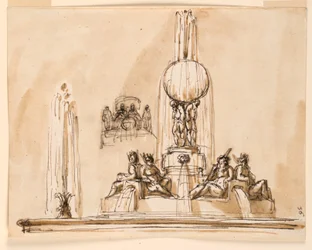 Elevation of a Fountain