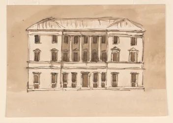 Elevation of a Town Mansion