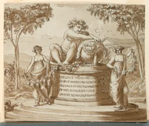 Sepulchral Monument for Poet Tagerini