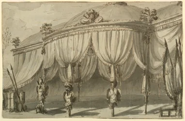 Stage Design, A Pavilion with Trophies of War