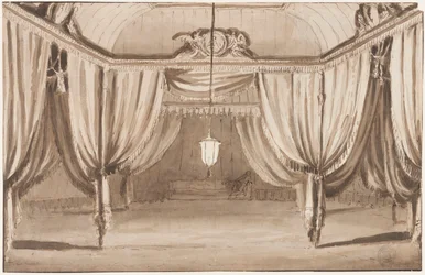 Stage Design: the Interior of a Tent