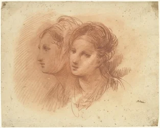 Two Female Heads