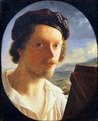 Self-portrait by Giuseppe Bezzuoli