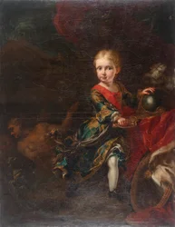 Infante Fernando de Borbón as the God Mars