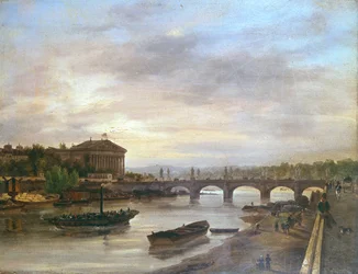 The Boat of St. Cloud before the Concorde in 1826