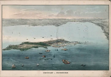 Panoramic view of Kronstadt