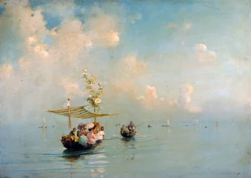 On sea