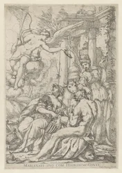 Allegory with Fame, Hercules, and Europe