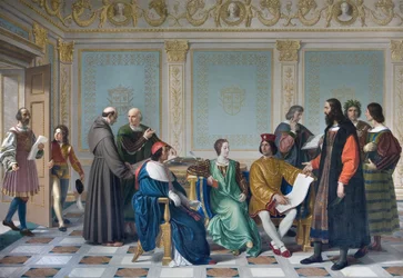 The artists at the court of Ludovico Maria Sforza, known as the Moor