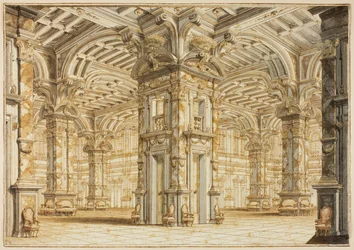 Festival Hall from a Theatrical Scene