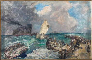 Landing of the Serbian Army