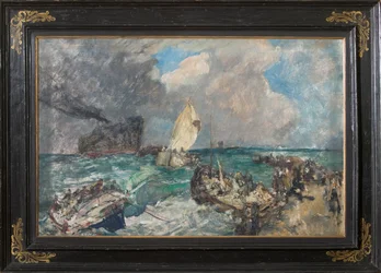 Landing of the Serbian Army