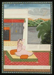 A Lone Lady Awaits News of her Lover, c.1800