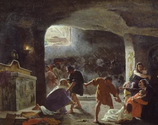 First Christians Killed in Catacombs
