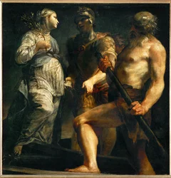 Aeneas, the Sibyl and Charon
