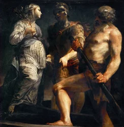 Aeneas, Sibyl and Charon, ca. 1695