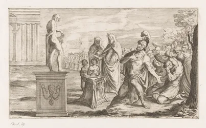 Aeneas Offers to Apollo (Wanderings of Aeneas)