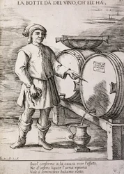 Barrel giving wine that contains, Proverb