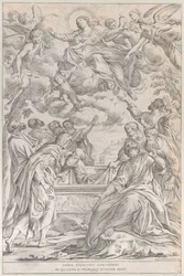 Plate 3: the Assumption of the Virgin, 1678