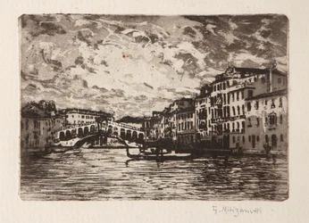 The Rialto Bridge in Venice