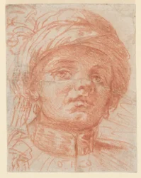 Head of a Turbaned Youth
