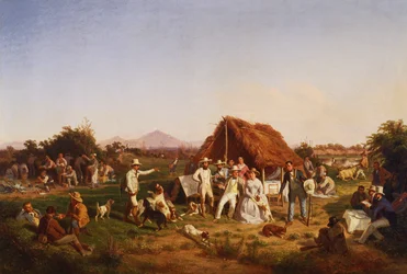 Hunting Party with the Royal Family of Naples