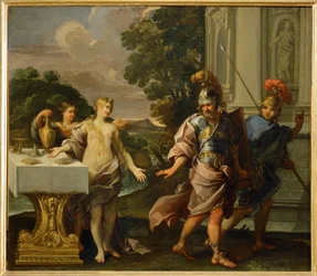 Armida et les compagnons de Renaud
