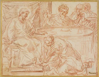 Magdalene Washing Christ