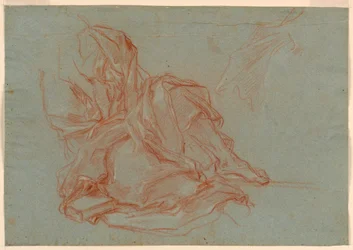 Studies for a Young Man, Drapery