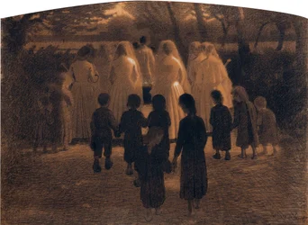 The Dead Child by Giuseppe Pellizza da Volpedo