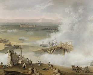 The Battle of the Bridge of Arcole, near Verona