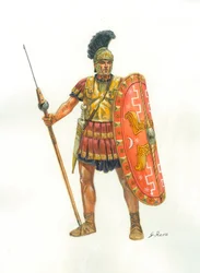 Ancient Rome: Praetorian Guard (illustration by Giuseppe Rava)