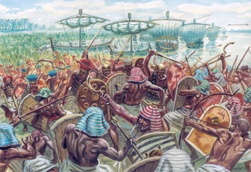 Battle of the Delta (Illustration)