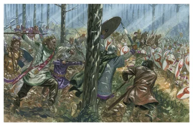 Bagaudae Ambush Against a Roman Legion in Gaul