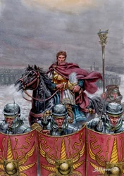 Roman Army Near Hadrian