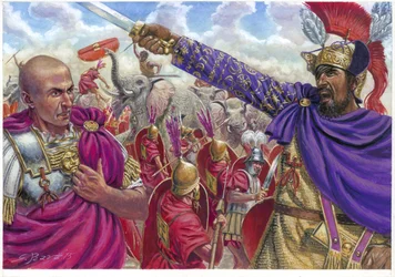 Scipio Africanus and Hannibal (Illustration)
