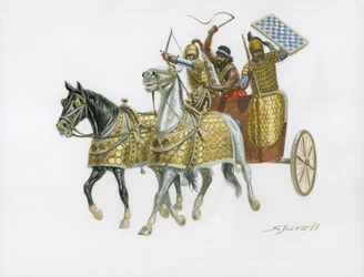 Canaanite War Wagon 15th Century BC