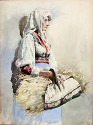 Italian Peasant Woman