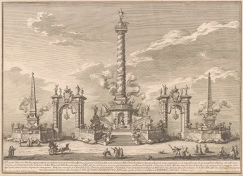 The Prima Macchina for the Chinea of 1752: A Deliziosa Alluding to Villa Carl