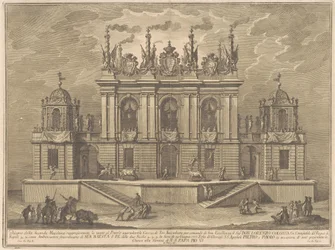 The Seconda Macchina for the Chinea of 1775: A Bull-fight