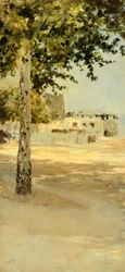 Near Paris (by Giuseppe de Nittis)