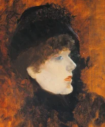 Sarah Bernard, by Giuseppe de Nittis