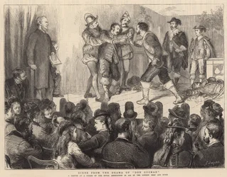 Scene from the Drama of Don Guzman