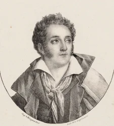 Portrait of the composer François Charles Mansui