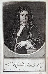 Portrait of Richard Steele, Frontispiece to 